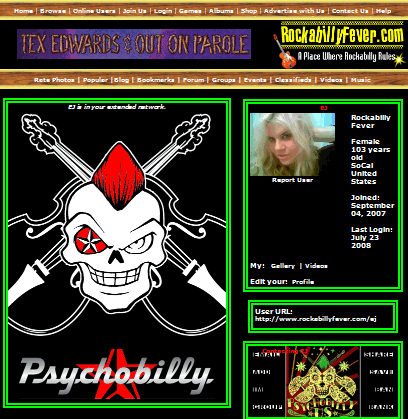 psychobilly graphics